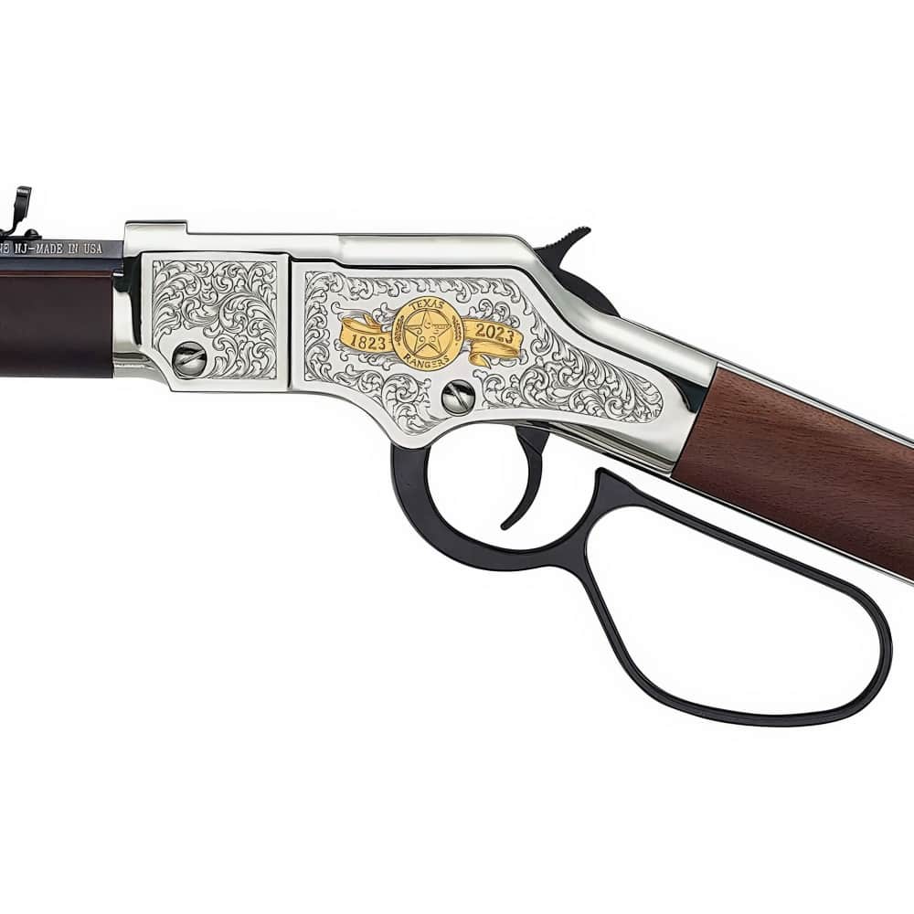HENRY GOLDEN BOY TEXAS RANGERS TRIBUTE Lever Action Rifle 22LR 16R 20"-img-2