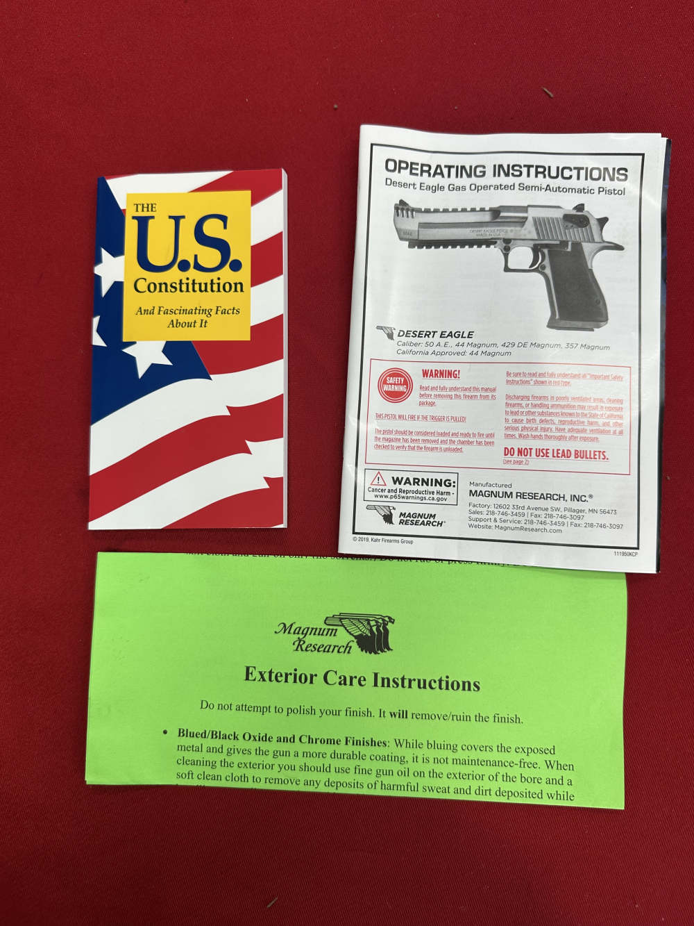 MRI Desert Eagle L6 Lightweight w/ Aimpoint Acro & Integral Brake  - .50 AE-img-11