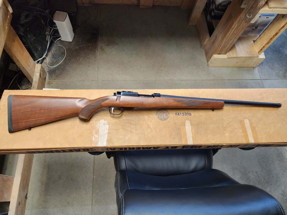 PICS! NEW RUGER M77/22 RIFLE 22 HORNET 20" THREADED BLUED WALNUT M77 NIB 77-img-3