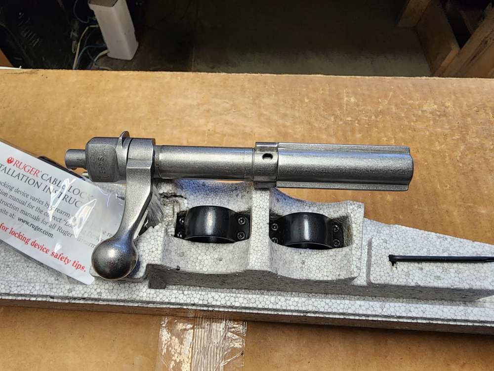 PICS! NEW RUGER M77/22 RIFLE 22 HORNET 20" THREADED BLUED WALNUT M77 NIB 77-img-2