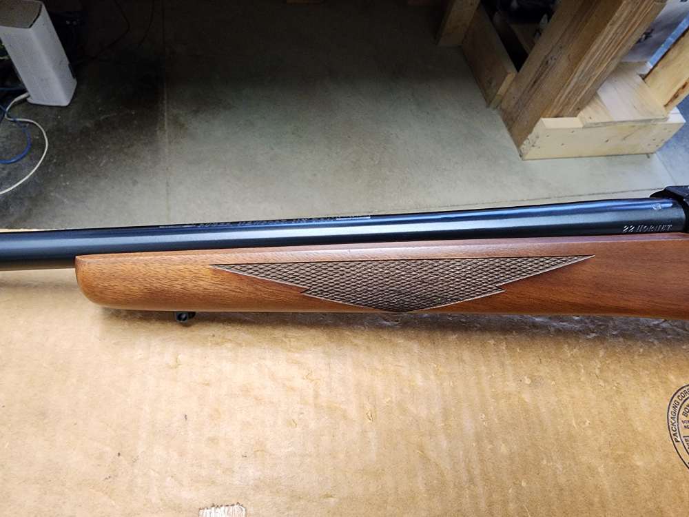 PICS! NEW RUGER M77/22 RIFLE 22 HORNET 20" THREADED BLUED WALNUT M77 NIB 77-img-19