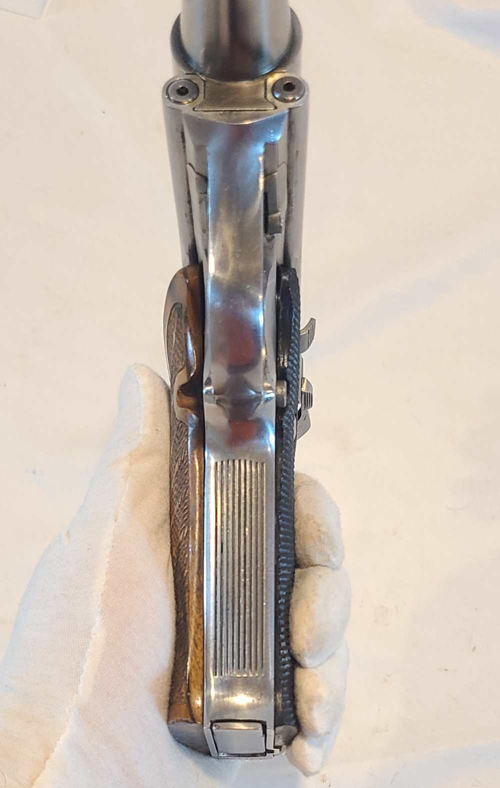 Unique Pasadena Auto Mag Model 180 44 AMP Automag Pistol -img-5