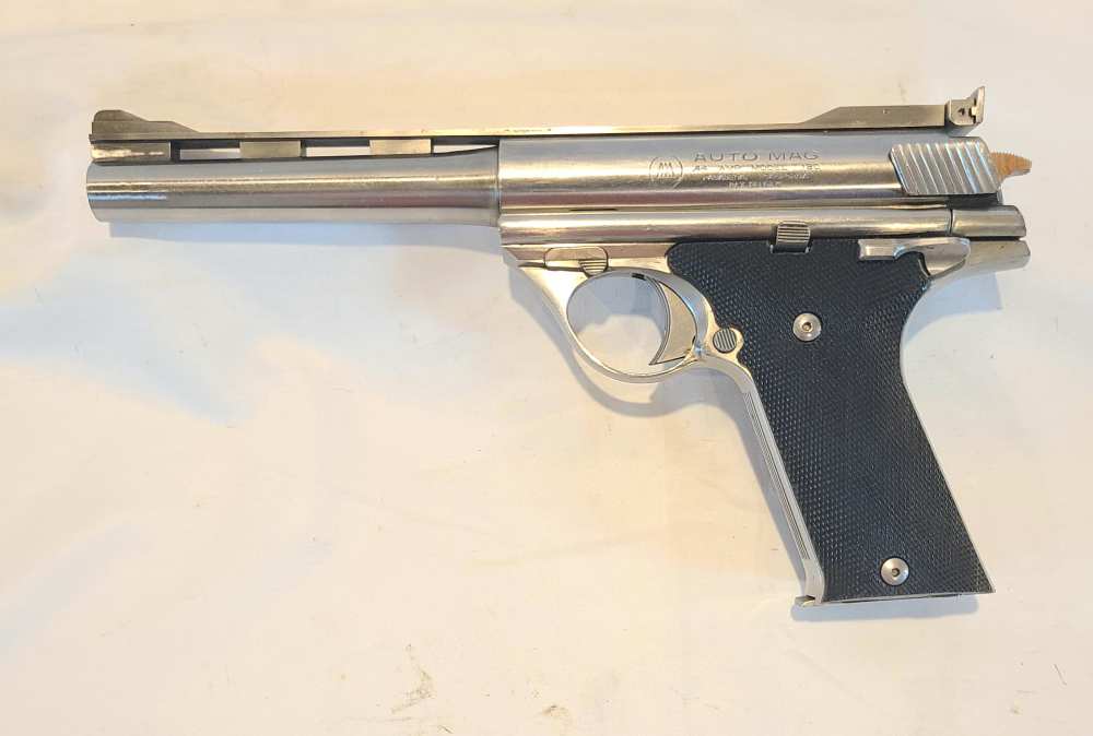 Unique Pasadena Auto Mag Model 180 44 AMP Automag Pistol -img-1