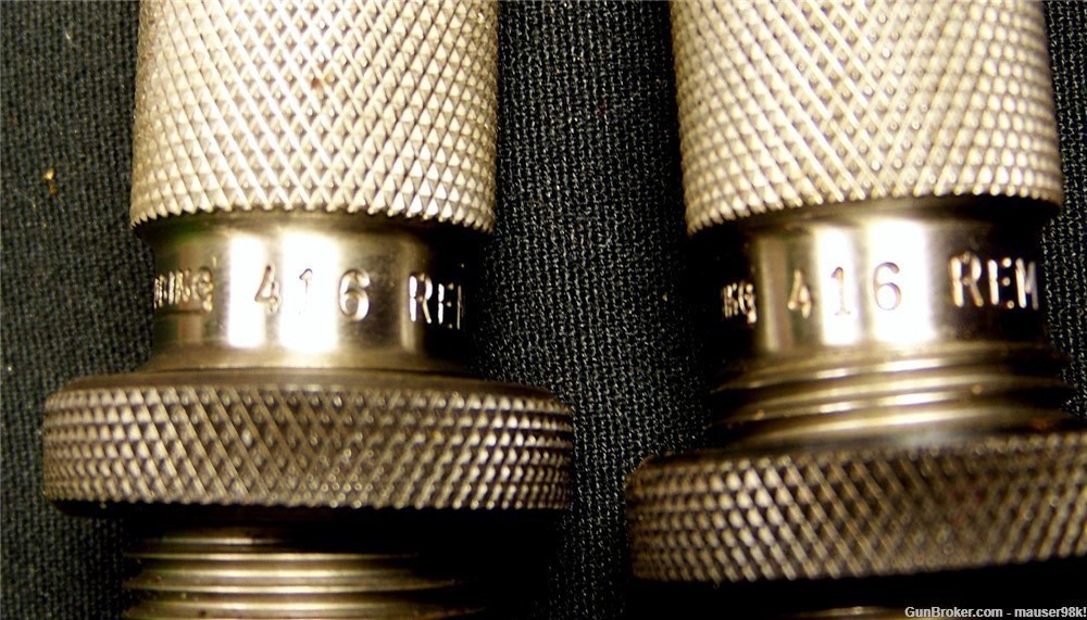 416 REMINGTON REDDING FL SET 2-DIE USED #80442-img-2