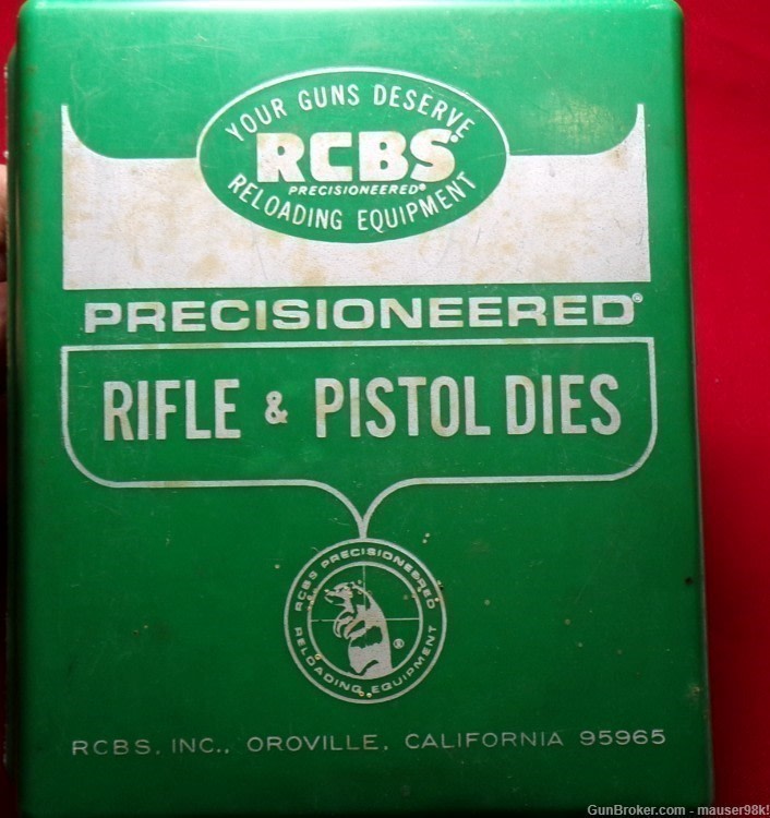  222 Rem. RCBS Full Length Die Set #10901-img-4