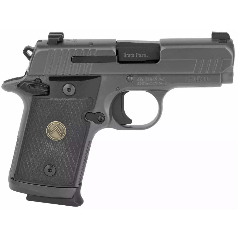 SIG SAUER P938 LEGION Semi-auto Pistol Sig XRAY Night Sights 9mm Serrated -img-2