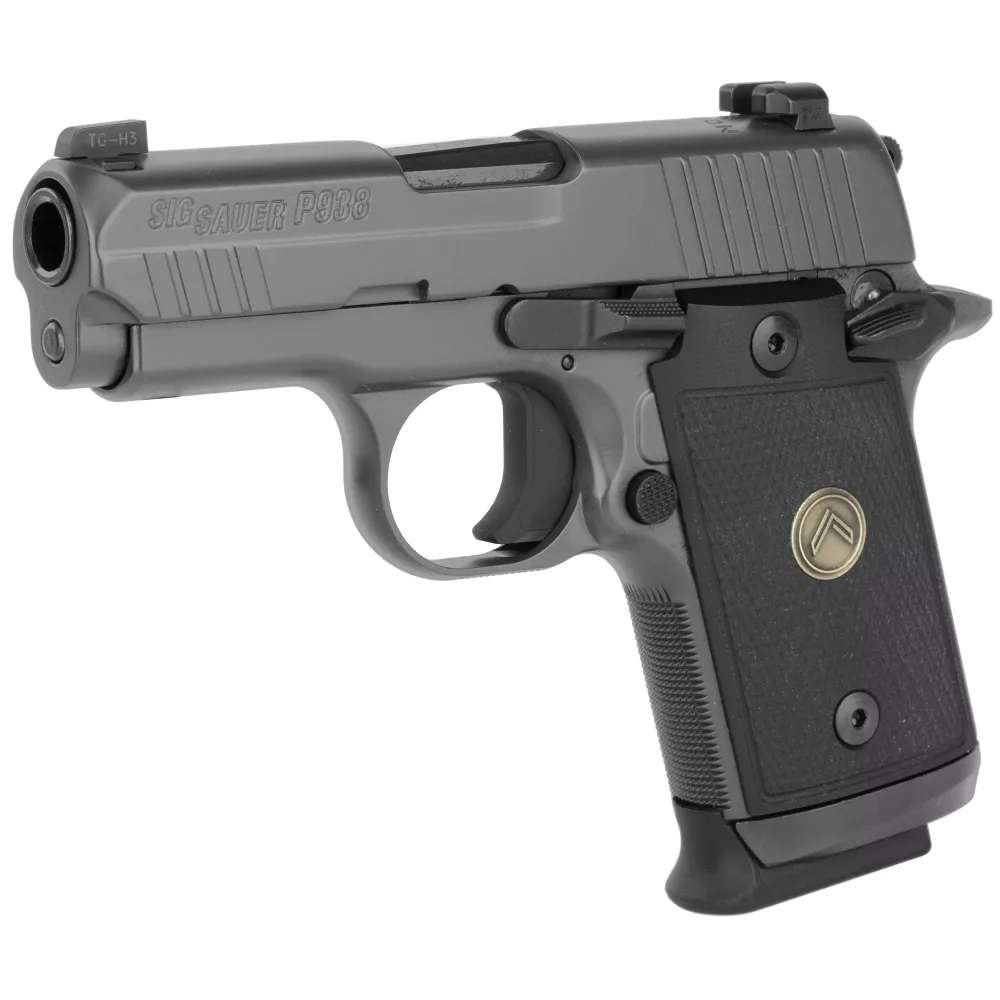 SIG SAUER P938 LEGION Semi-auto Pistol Sig XRAY Night Sights 9mm Serrated -img-3