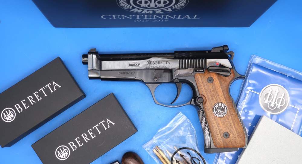 Beretta 92FS Centennial 9MM 1915-2015 Commemorative LNIB Steel Frame-img-0