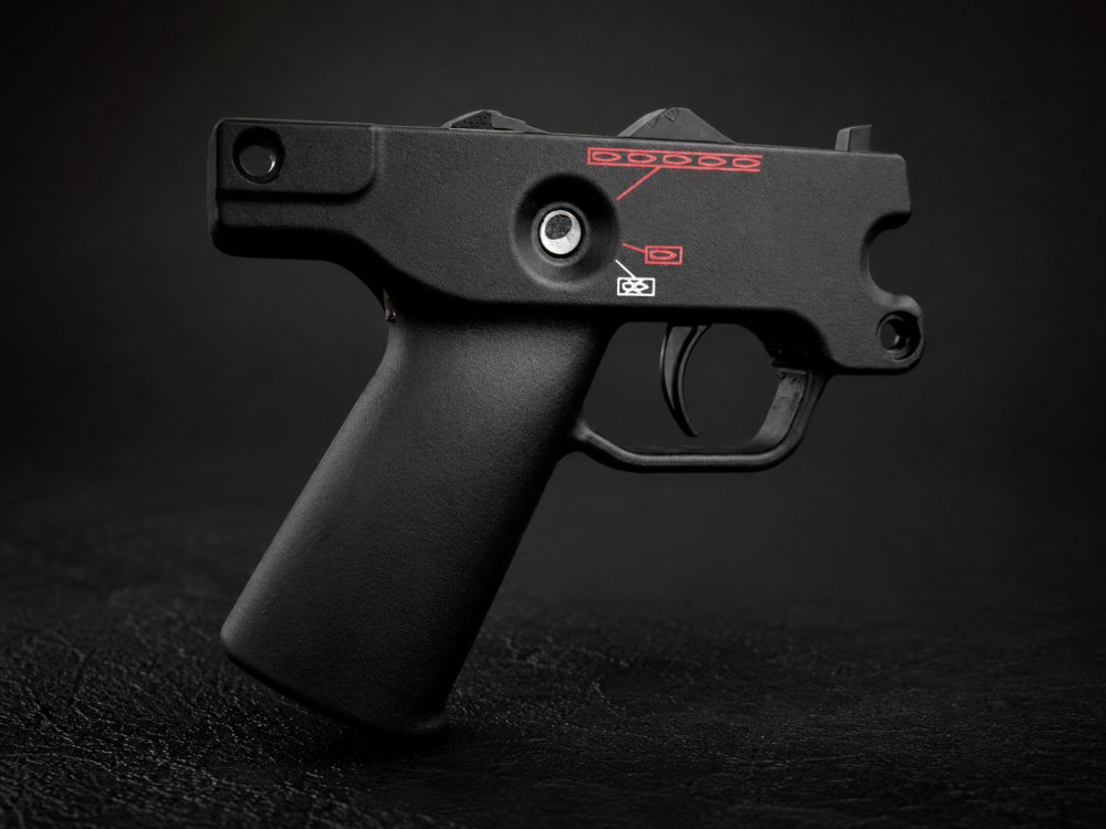 War Hammer Complete Super Safety MP5K Lower MKE AP5-P Zenith ZF5-P MAC5-K-img-0
