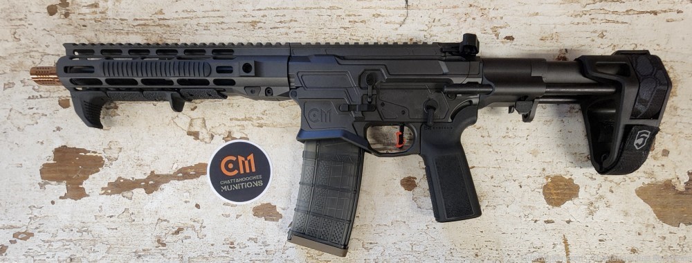CM15 300 Blackout 10" Pistol AR15 M4 Black Tungsten and Black-img-8