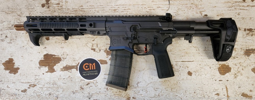 CM15 300 Blackout 10" Pistol AR15 M4 Black Tungsten and Black-img-7