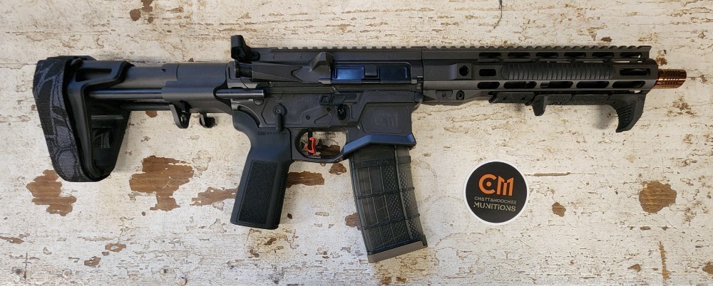CM15 300 Blackout 10" Pistol AR15 M4 Black Tungsten and Black-img-0