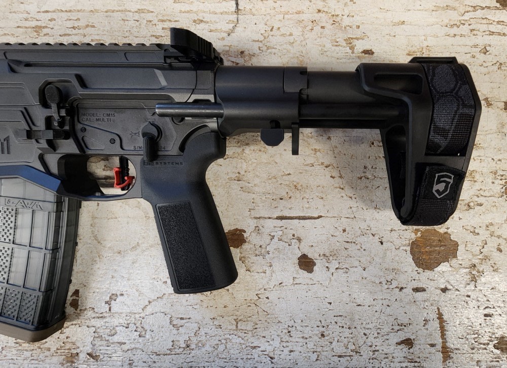 CM15 300 Blackout 10" Pistol AR15 M4 Black Tungsten and Black-img-9