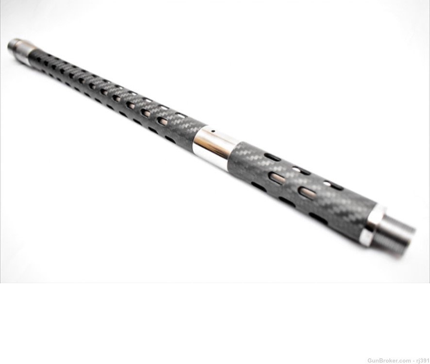 BSF Carbon Fiber 12” 6.5 Grendel Barrel and Gas Block-img-1