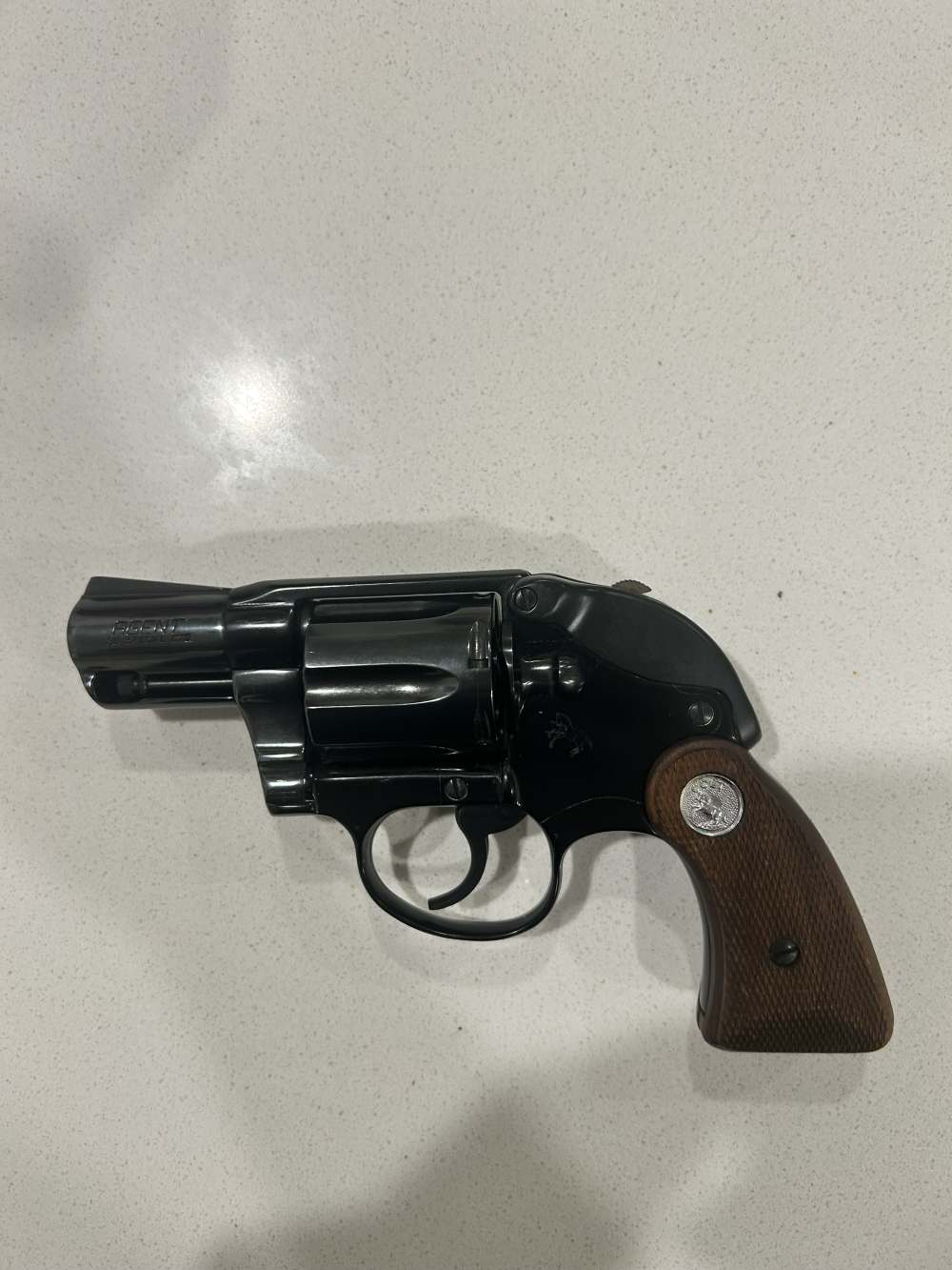 COLT AGENT 38 SPECIAL SHROUD AND UNDERLUG RARE EXCELLENT CONDITION-img-1