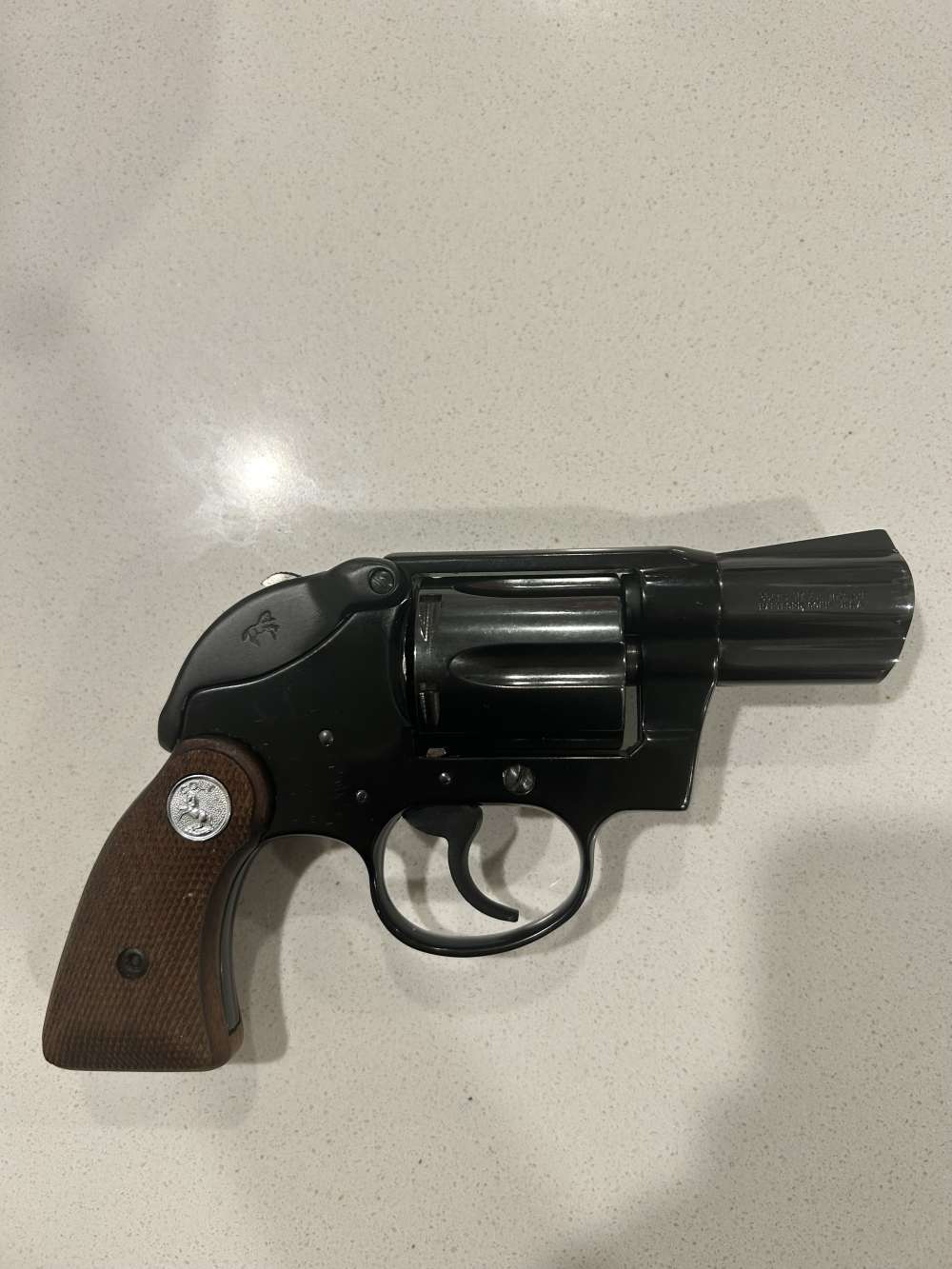 COLT AGENT 38 SPECIAL SHROUD AND UNDERLUG RARE EXCELLENT CONDITION-img-0
