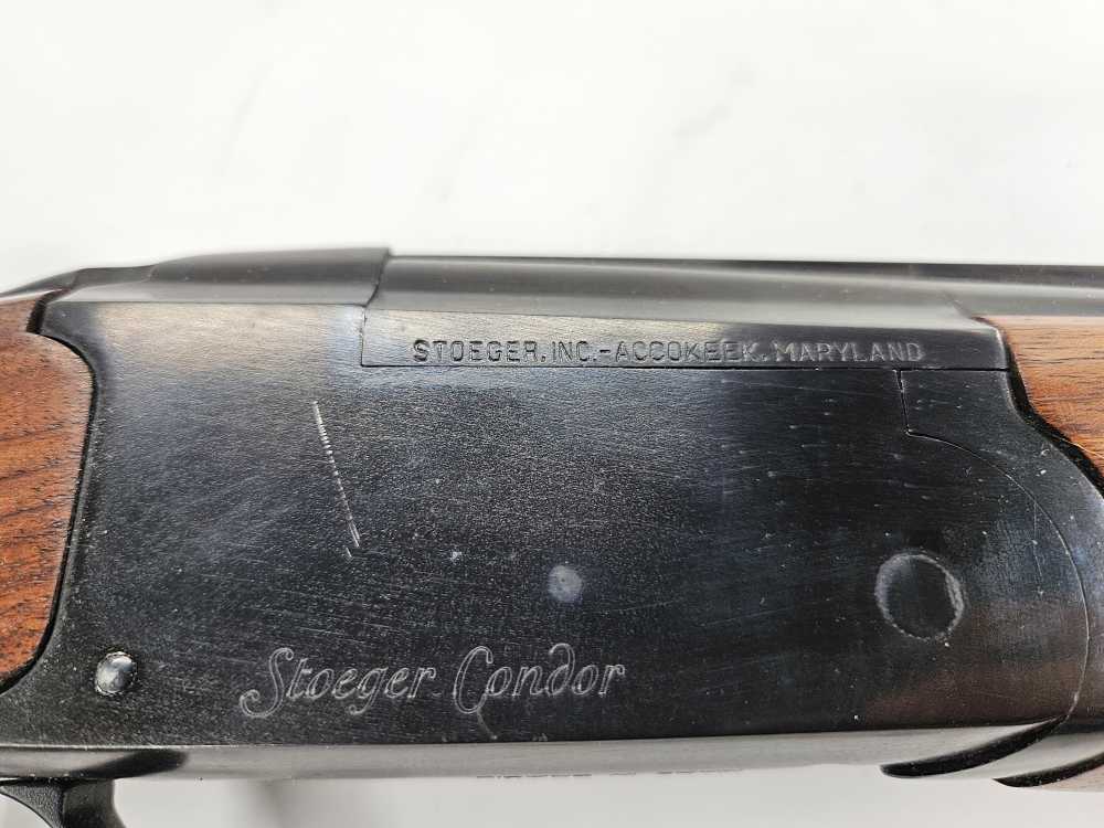 STOEGER Condor I 12 ga. 3" Ch. 26" O/U Imported 2005 E.R. Amantino BRAZIL-img-2
