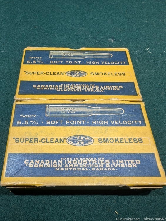 6.5×54mm Mannlicher–Schönauer 6.5 Greek .256 Gibbs ammo 33 rounds -img-1