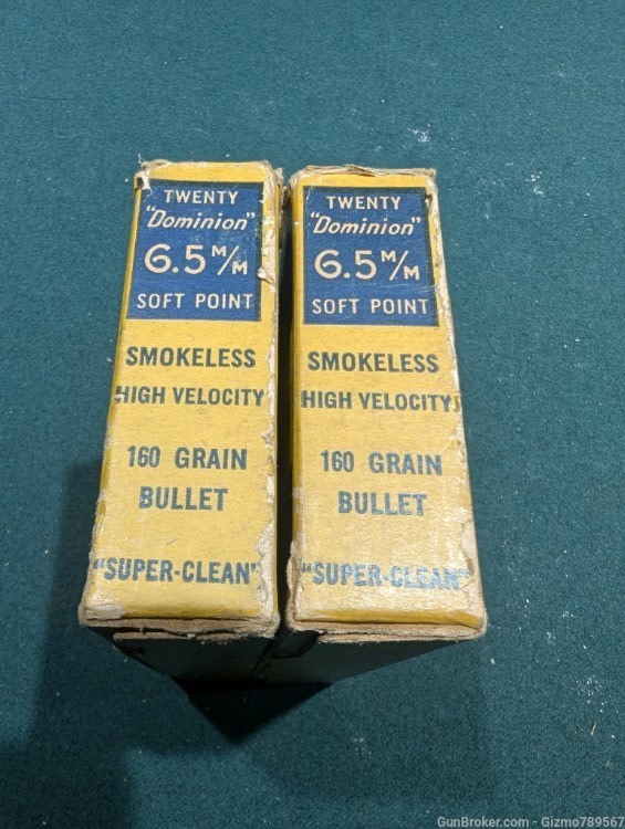 6.5×54mm Mannlicher–Schönauer 6.5 Greek .256 Gibbs ammo 33 rounds -img-4
