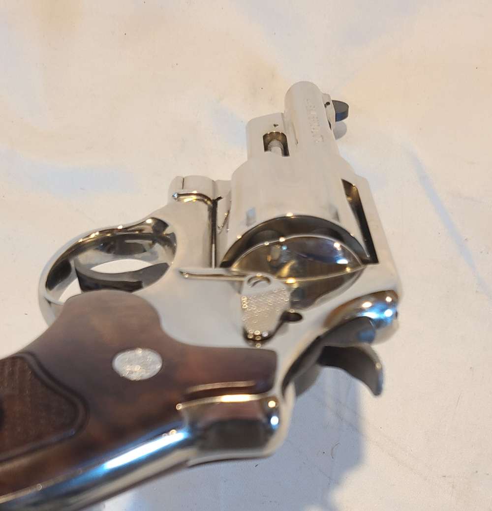 NIB Smith & Wesson 21-4 44 Special Nickel Classic Military 1950-img-9