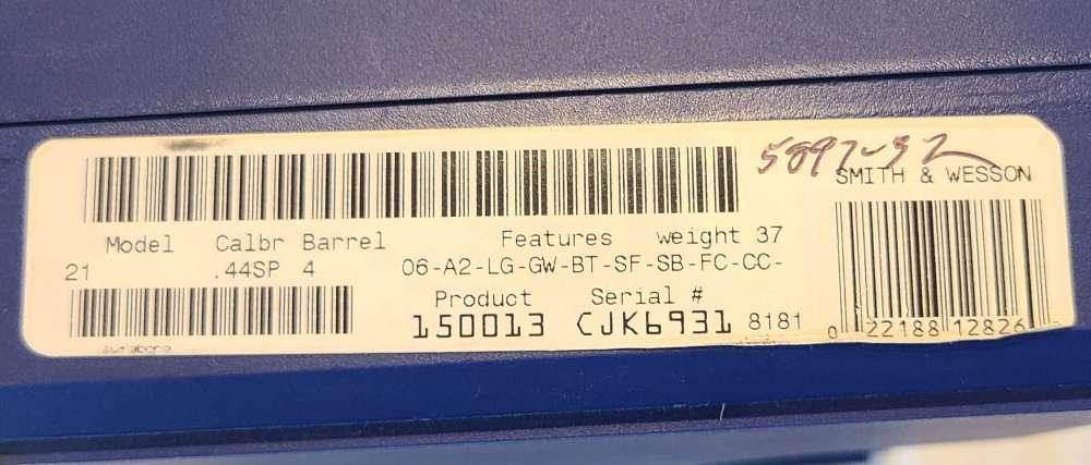 NIB Smith & Wesson 21-4 44 Special Nickel Classic Military 1950-img-13