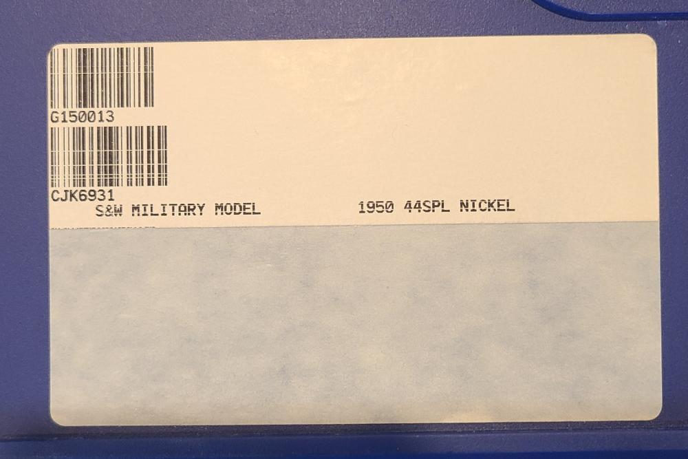 NIB Smith & Wesson 21-4 44 Special Nickel Classic Military 1950-img-14