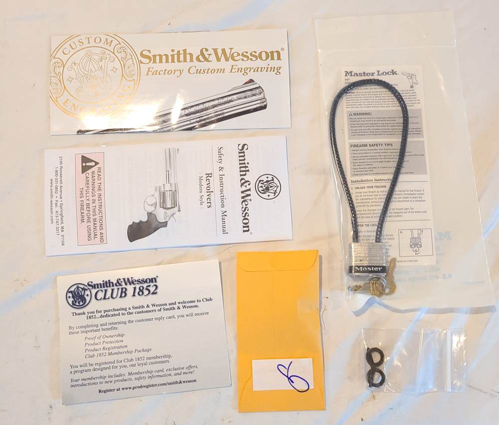 NIB Smith & Wesson 21-4 44 Special Nickel Classic Military 1950-img-12