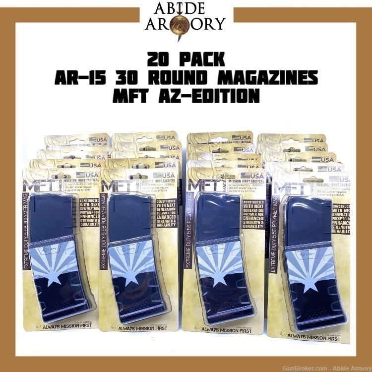 AR15 Magazines 30 Round AR-15 Mag Lot MFT 814002028401- (20) Pack!-img-0