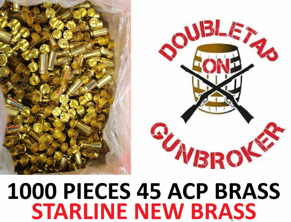 STARLINE BRASS 45 ACP 1000 PIECES FACTORY NEW     *    CHEAP     *-img-0