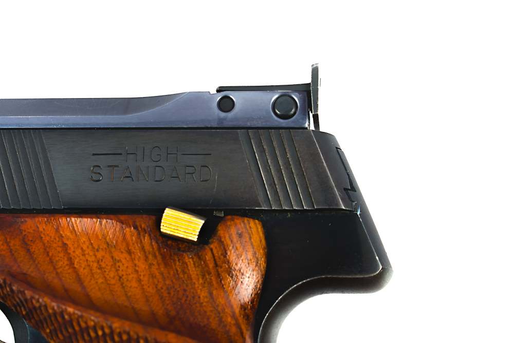 High Standard The Victor 22 LR 5.5" Hamden Target Pistol-img-15