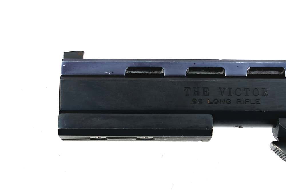 High Standard The Victor 22 LR 5.5" Hamden Target Pistol-img-19