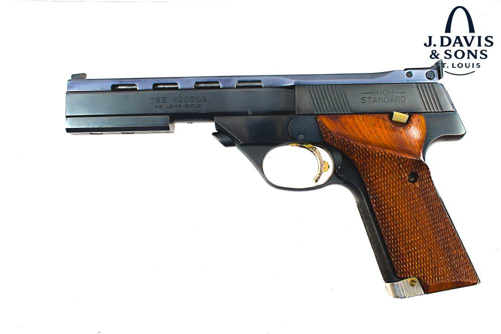 High Standard The Victor 22 LR 5.5" Hamden Target Pistol-img-0