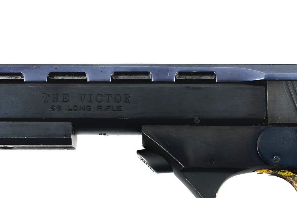 High Standard The Victor 22 LR 5.5" Hamden Target Pistol-img-18
