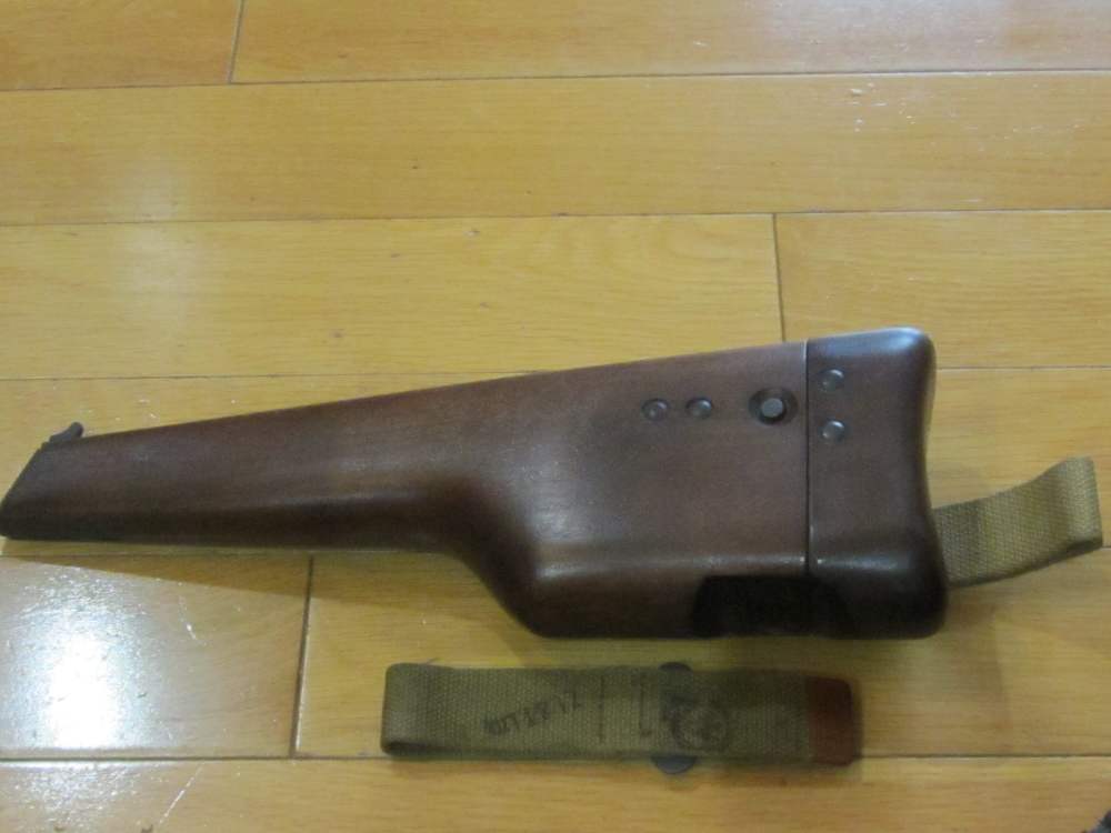 Inglis Hi-Power Shoulder Stock! MINT & COOL! Open Fire!-img-1