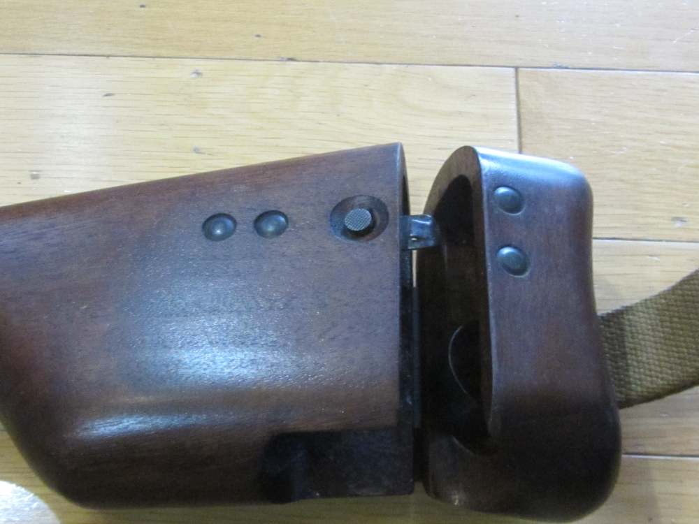 Inglis Hi-Power Shoulder Stock! MINT & COOL! Open Fire!-img-2