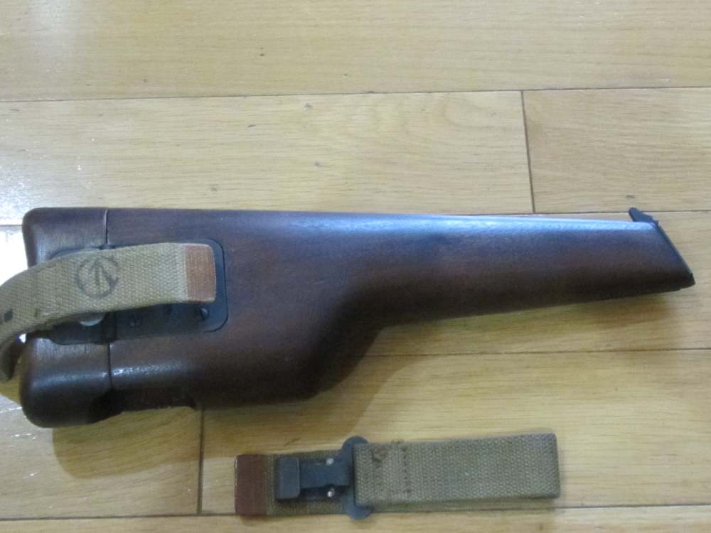 Inglis Hi-Power Shoulder Stock! MINT & COOL! Open Fire!-img-0