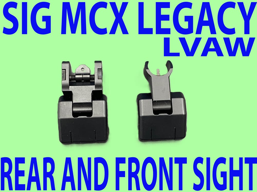 SIG MCX LEGACY BackUp Iron Sight, LVAW, GEN 1-img-0