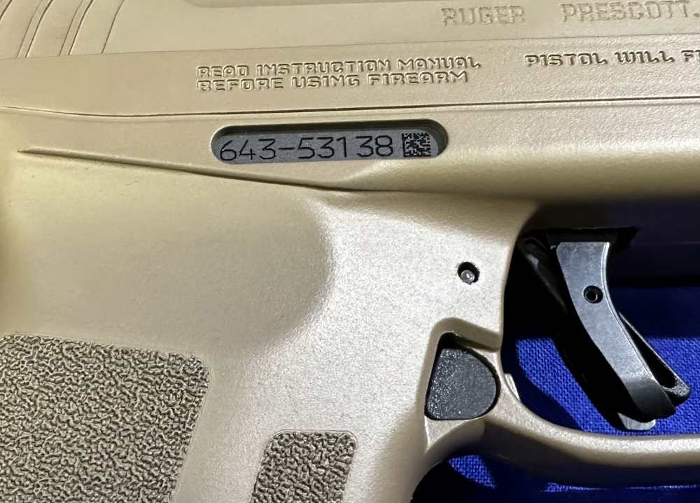 Ruger Pro 57 5.7x28 FDE 4.9in barrel 20rd 16403FDE -img-2