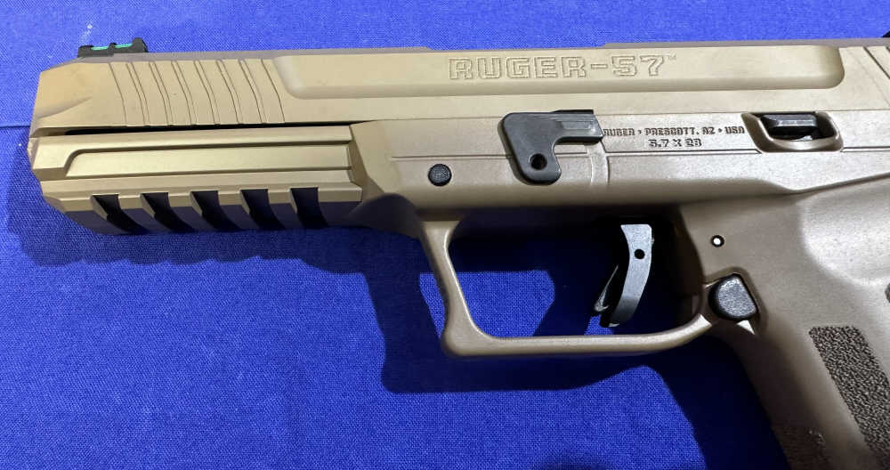 Ruger Pro 57 5.7x28 FDE 4.9in barrel 20rd 16403FDE -img-3