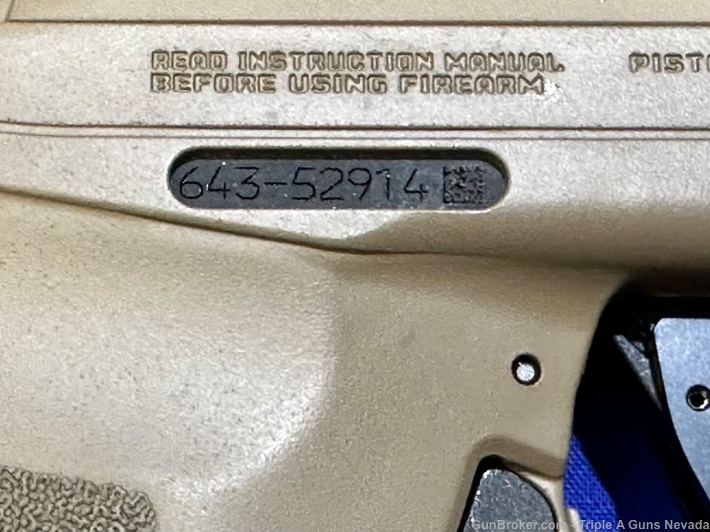 Ruger Pro 57 5.7x28 FDE 4.9in barrel 20rd 16403FDE -img-3