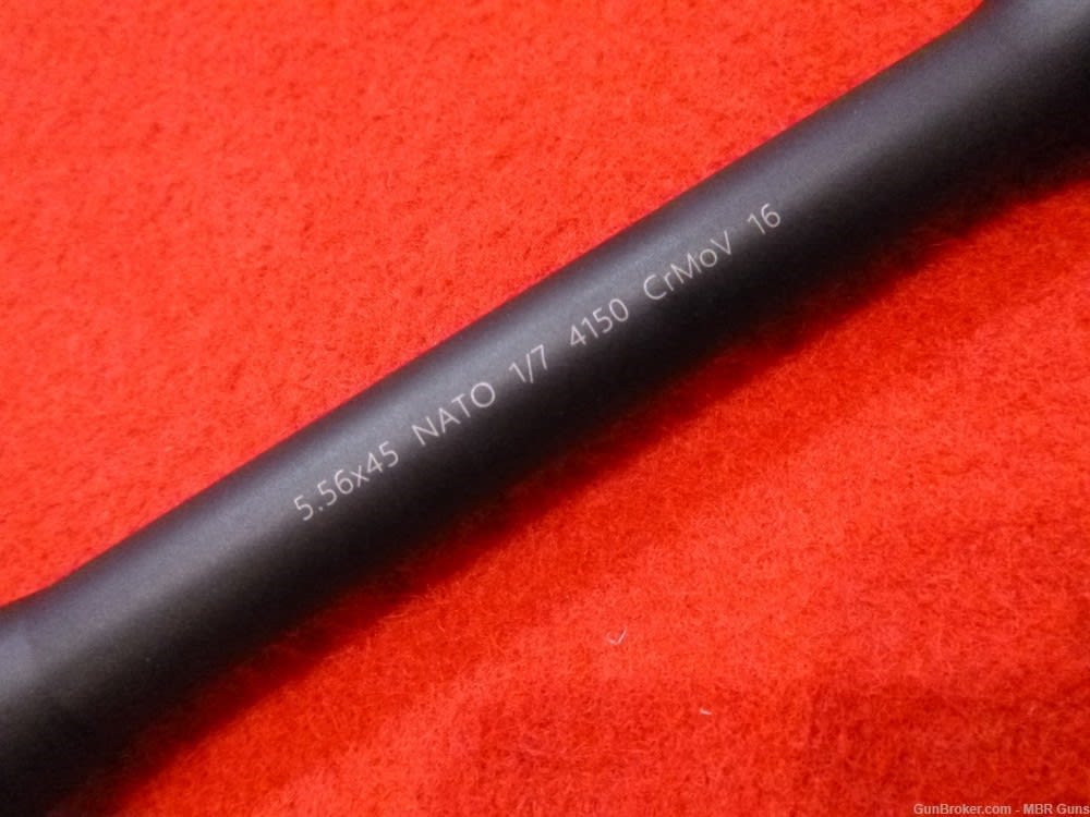 AR 15 5.56 16" M4 Profile Barrel Nitride 1:7 Carbine Length Gas System-img-1
