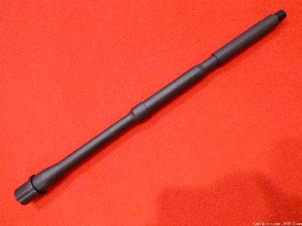 AR 15 5.56 16" M4 Profile Barrel Nitride 1:7 Carbine Length Gas System-img-2