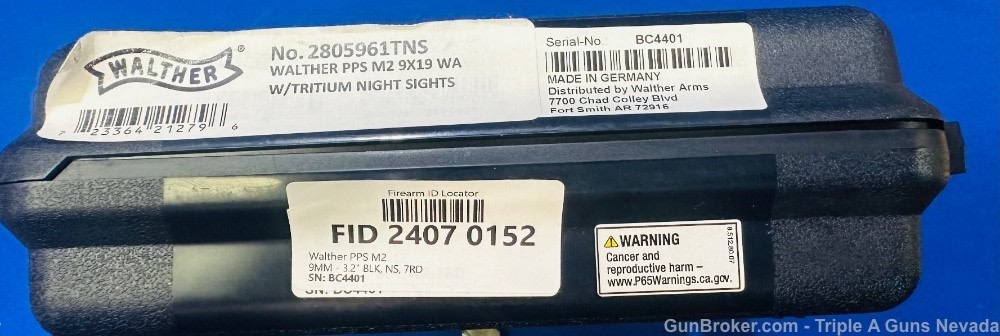 Walther PPS M2 9mm 3.2in barrel 2805961TNS-img-9