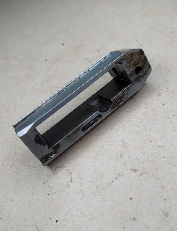 Remington 870 Wingmaster 12ga Stripped Breech Bolt CHROME Old Style 12 ga -img-5