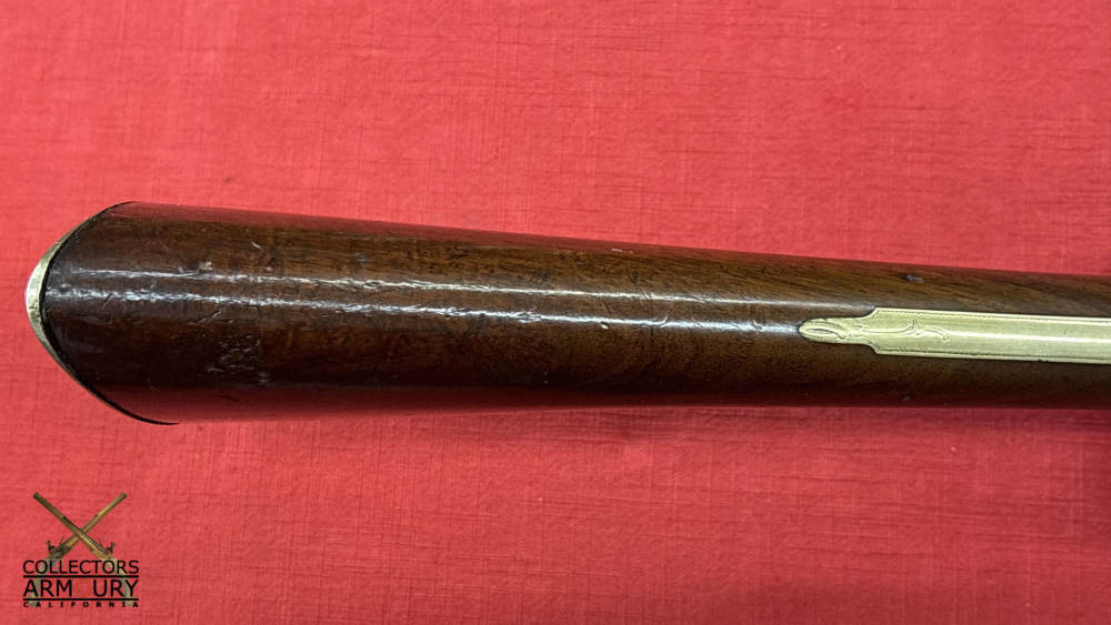 Very Fine London Brass Barrelled Flintlock Blunderbuss With Snap Bayonet-img-23