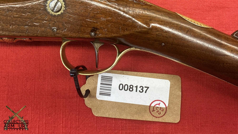 Very Fine London Brass Barrelled Flintlock Blunderbuss With Snap Bayonet-img-30