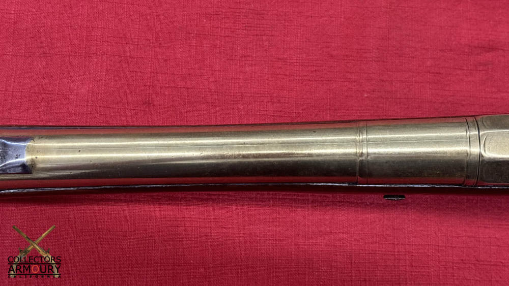 Very Fine London Brass Barrelled Flintlock Blunderbuss With Snap Bayonet-img-21