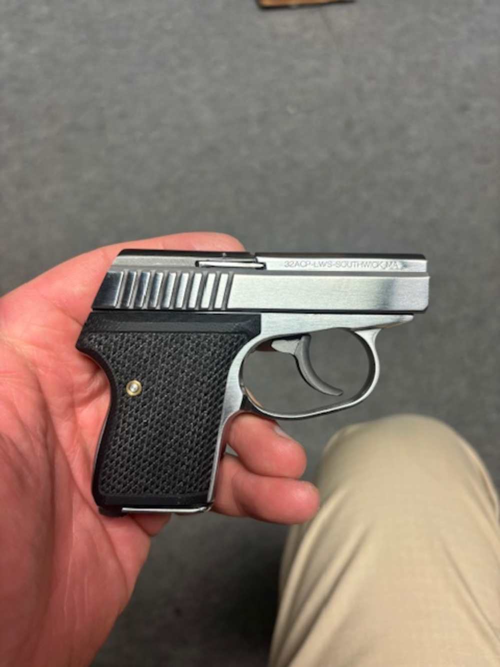 L.W. SEECAMP LWS-32 .32ACP 6RD POLISHED -img-2