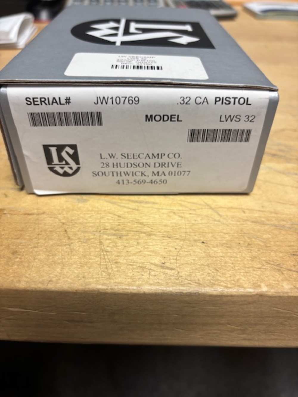 L.W. SEECAMP LWS-32 .32ACP 6RD POLISHED -img-8