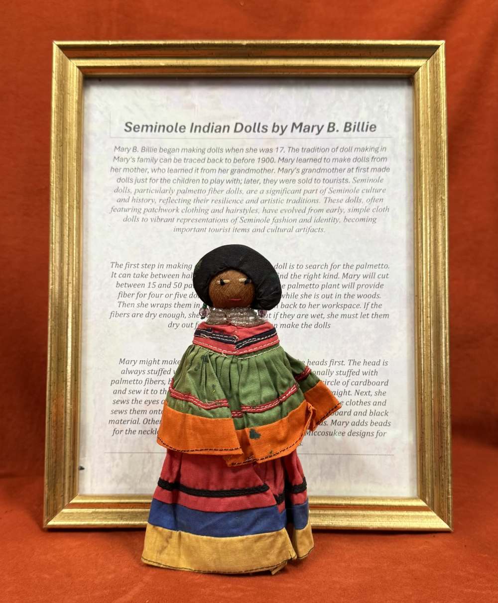 Seminole Indian Doll by Mary B. Billie-img-7